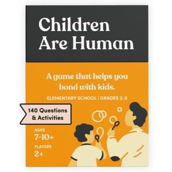Children are Human140 Conversation Cards to Help Bond with KidsCard Game f